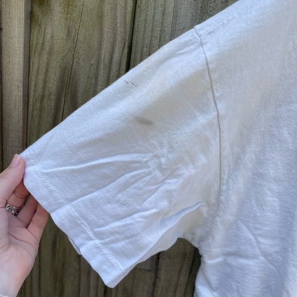 Vintage Single Stitch 90s Hanes Beefy Tee 1996 Olympic Rowing and Kayaking Tee - Picture 2 of 8